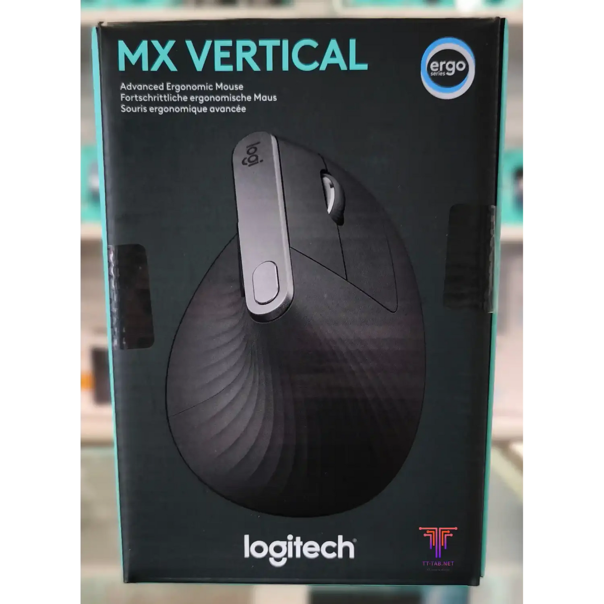 Logitech MX Vertical Wireless Mouse Rechargeable - للتقنيات الحديثة TT TAB متجر