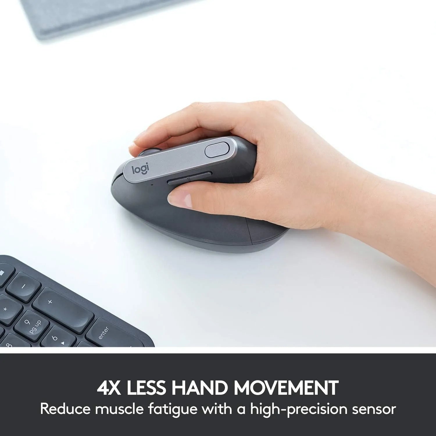 Logitech MX Vertical Wireless Mouse Rechargeable - للتقنيات الحديثة TT TAB متجر
