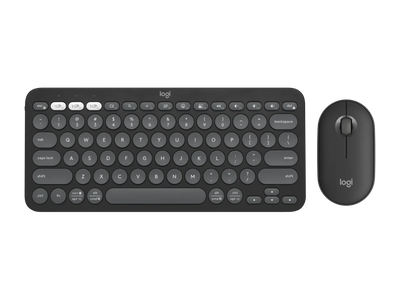 Logitech Pebble 2 Combo Wireless and Bluetooth Mouse and Keyboard