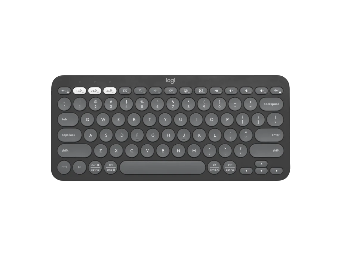 Logitech Pebble Keys 2 K380s Bluetooth Keyboard with customizable keys - للتقنيات الحديثة TT TAB متجر