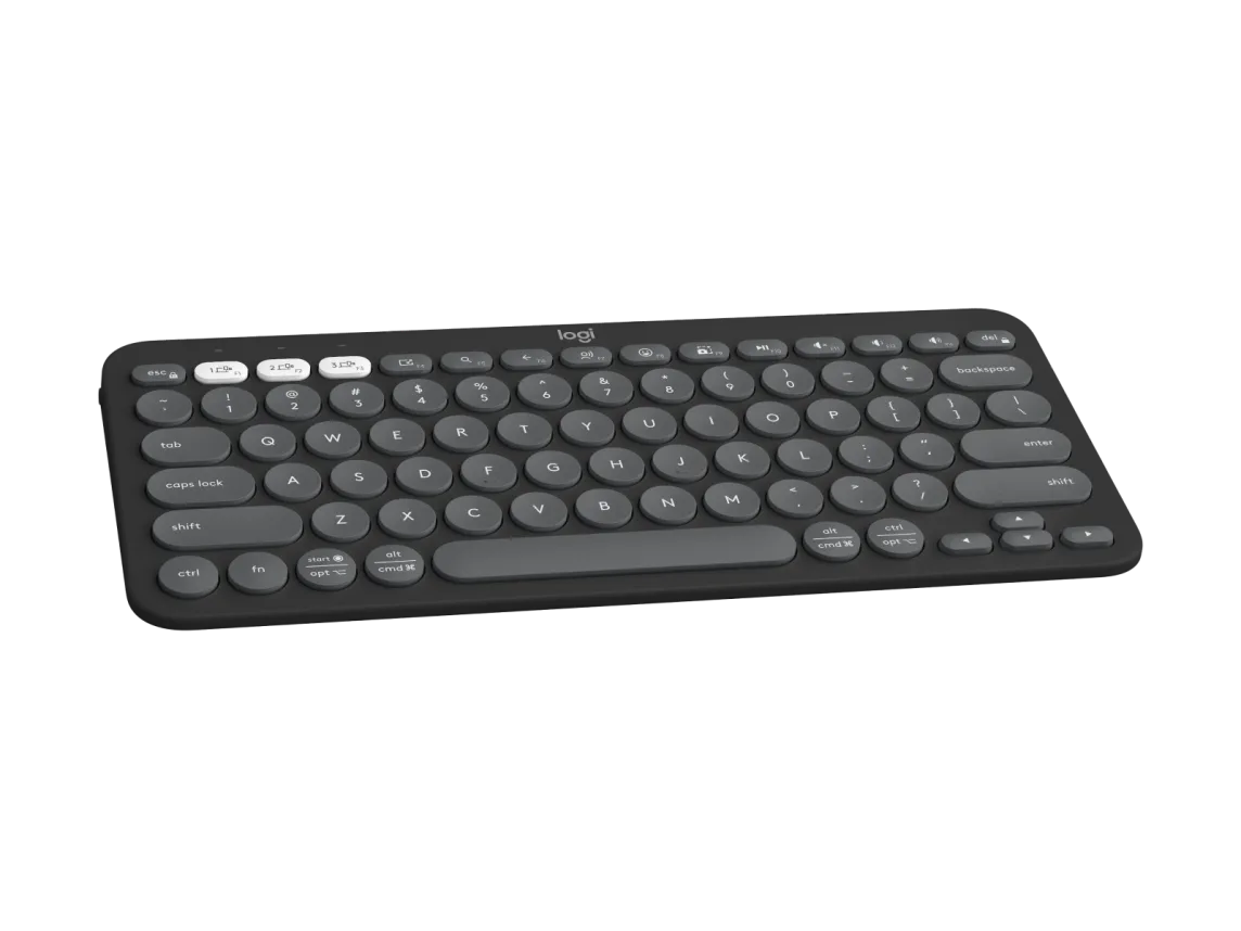 Logitech Pebble Keys 2 K380s Bluetooth Keyboard with customizable keys - للتقنيات الحديثة TT TAB متجر