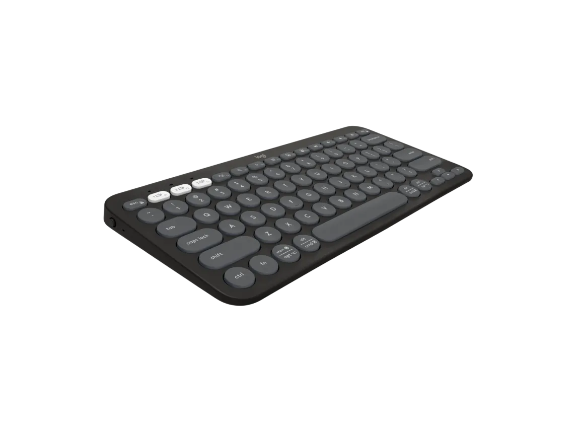 Logitech Pebble Keys 2 K380s Bluetooth Keyboard with customizable keys - للتقنيات الحديثة TT TAB متجر