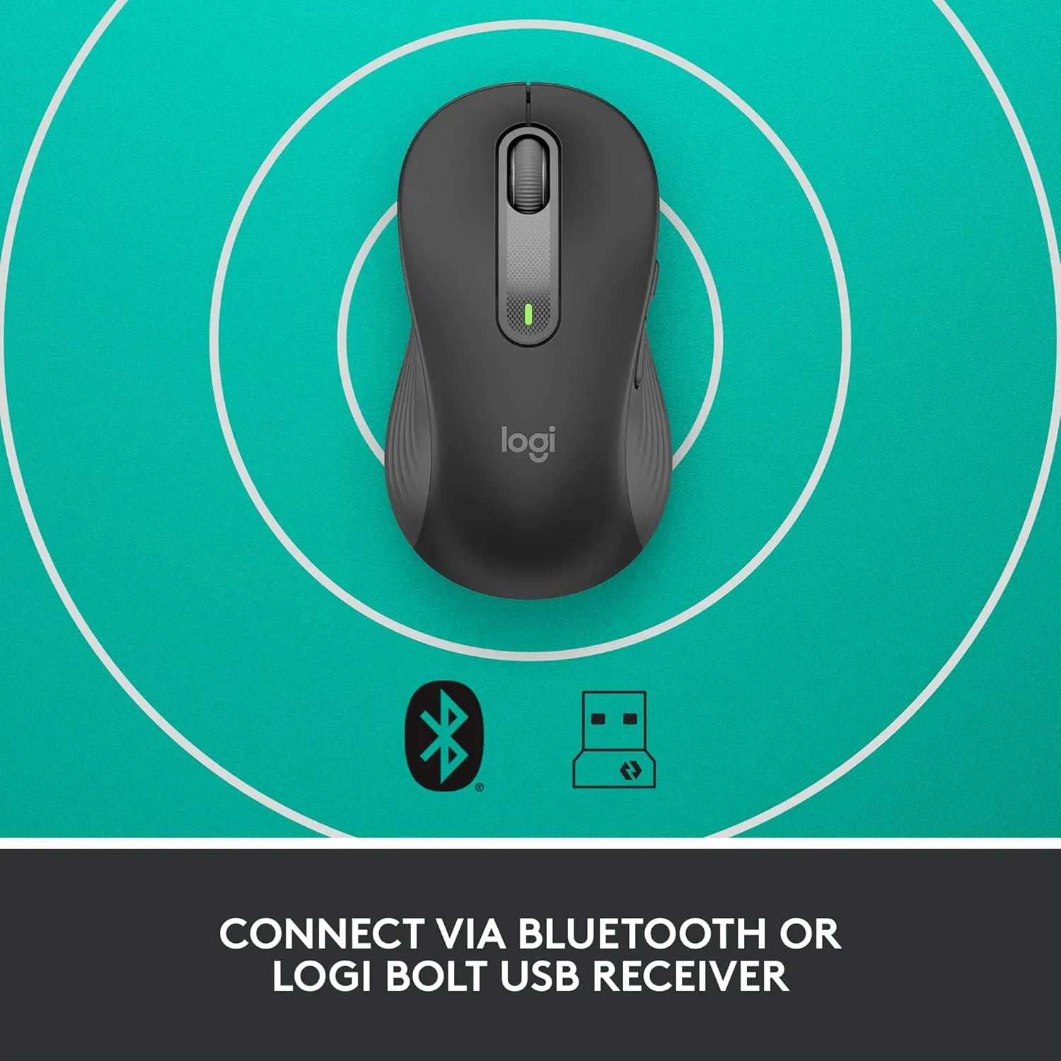 Logitech Signature M650 L Left Wireless and Bluetooth Mouse - للتقنيات الحديثة TT TAB متجر