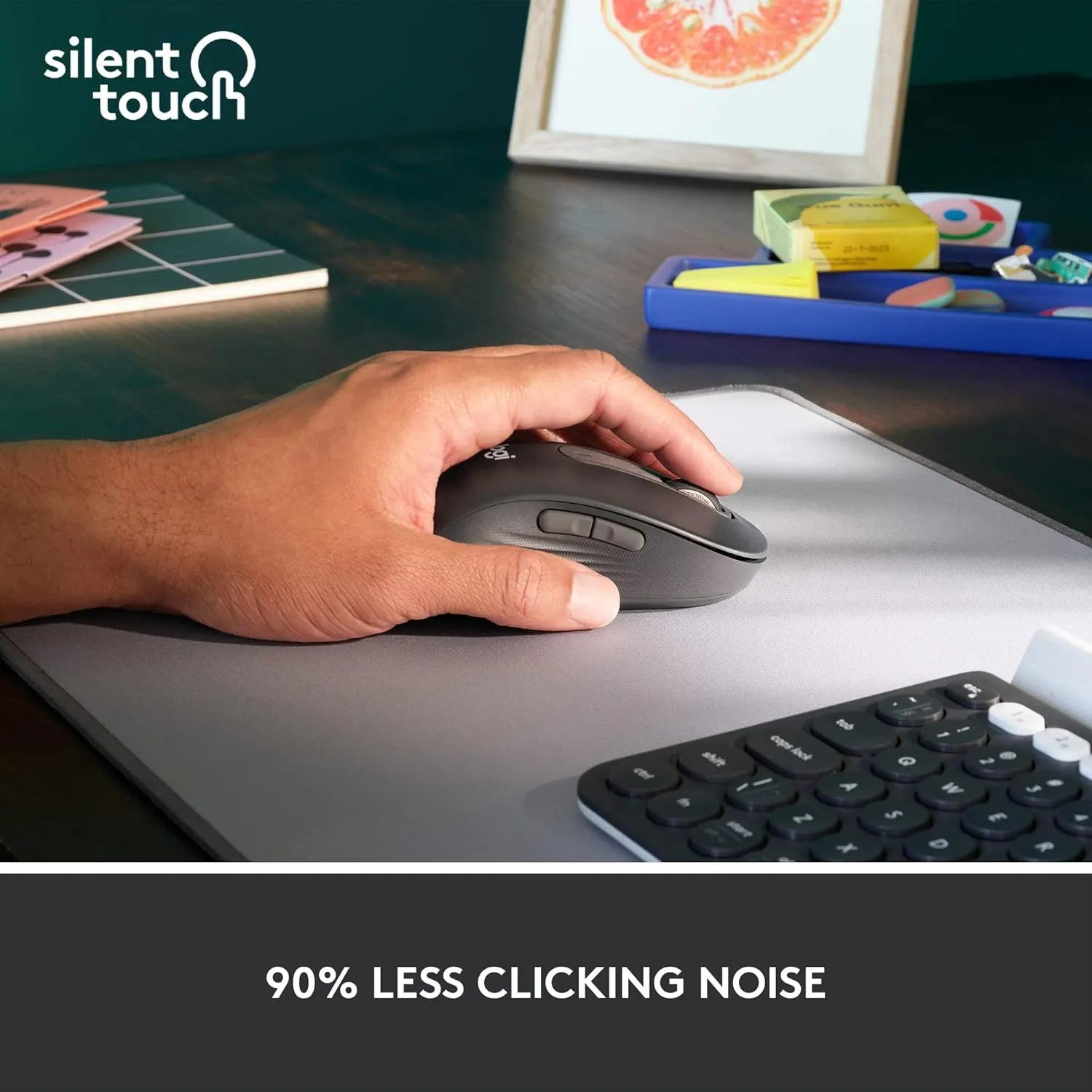 Logitech Signature M650 L Left Wireless and Bluetooth Mouse - للتقنيات الحديثة TT TAB متجر