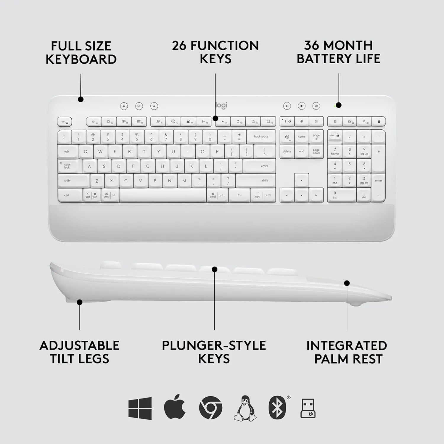 Logitech Signature MK650 Combo for Business - للتقنيات الحديثة TT TAB متجر