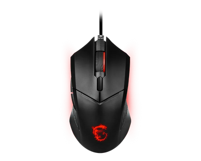 MSI Clutch GM08 Wired Gaming Mouse with Adjustable Weight