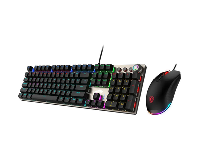 MSI FORGE GK310 Combo RED Switches Wired Gaming RGB Keyboard & Mouse