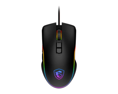 MSI FORGE GM300 Wired Gaming Mouse with Multi-effect RGB