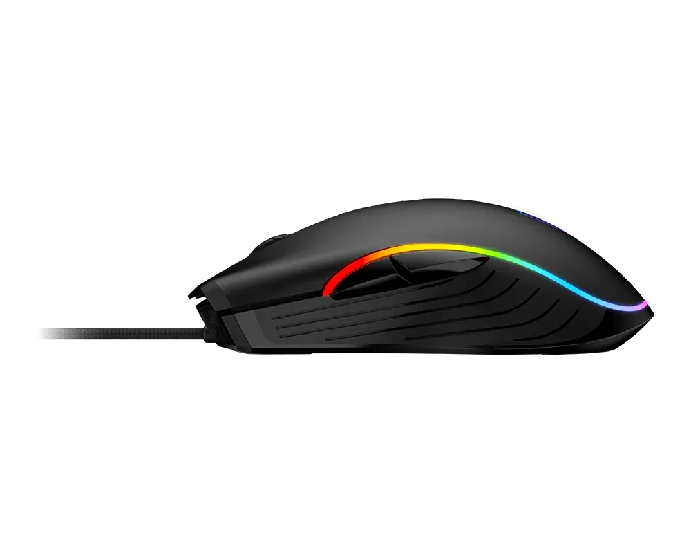 MSI FORGE GM300 Wired Gaming Mouse with Multi-effect RGB - متجر TT Tab للتقنيات الحديثة