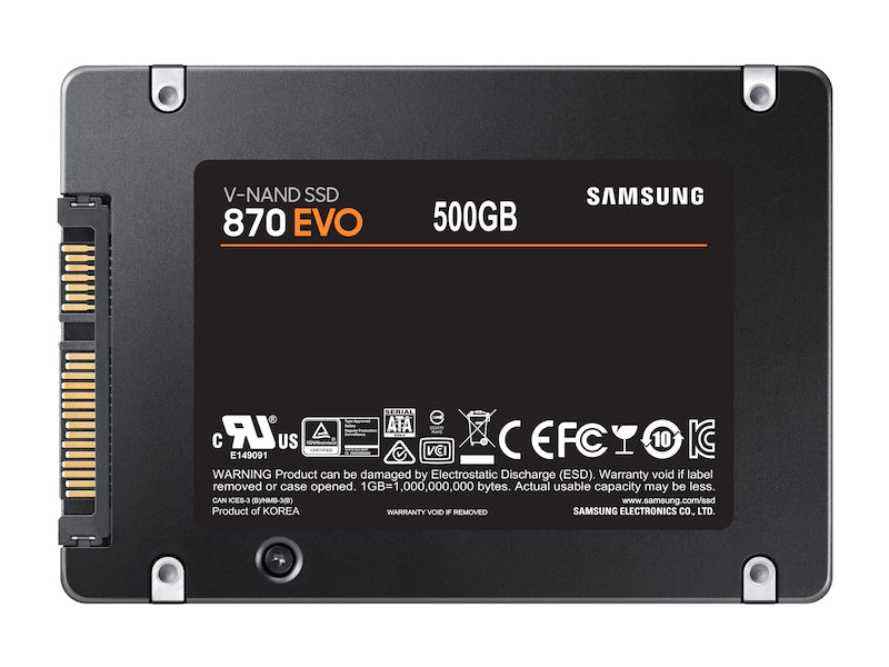 Samsung 870 EVO SSD SATA 2.5 with DRAM