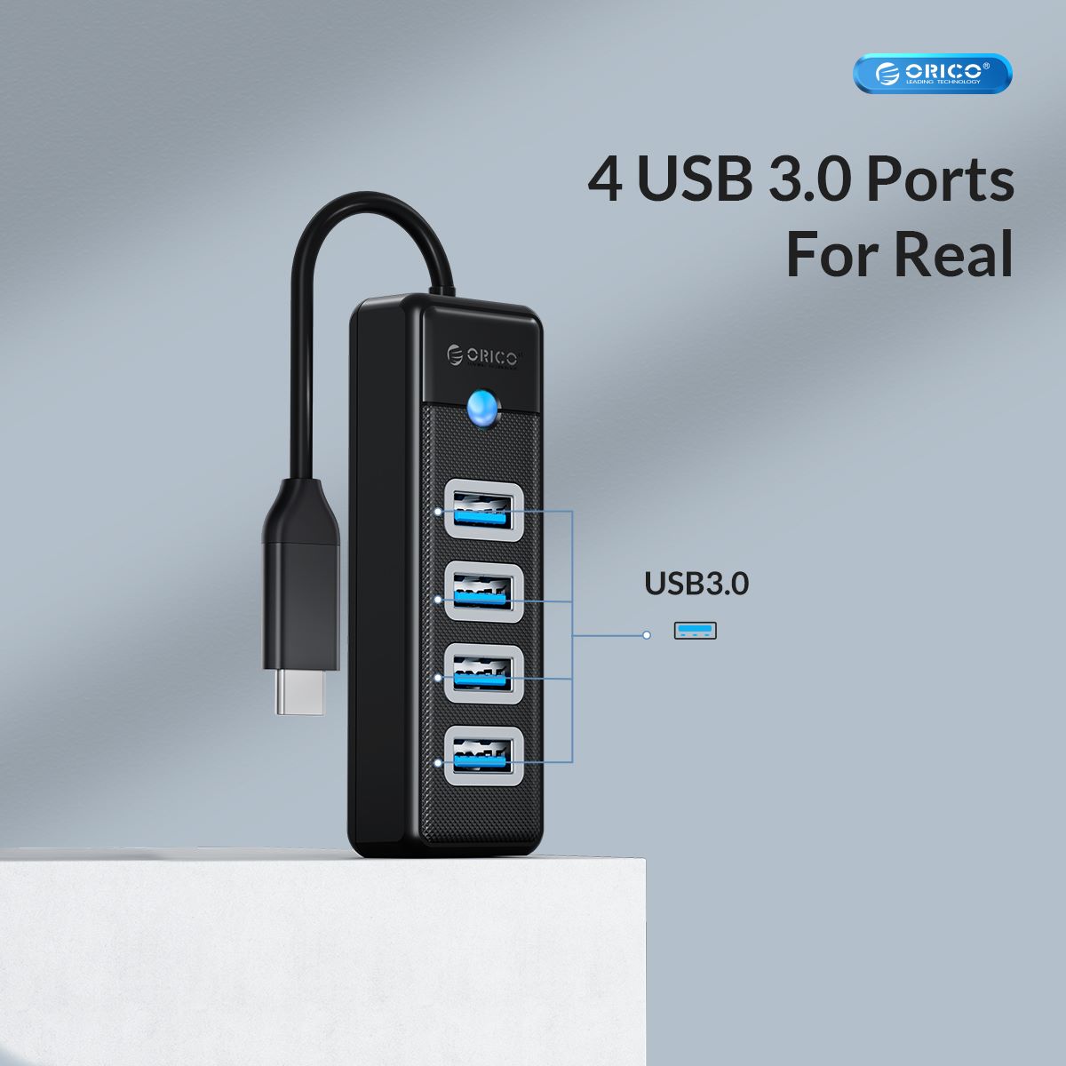 Orico PW4U-C3-015 USB HUB Type-C