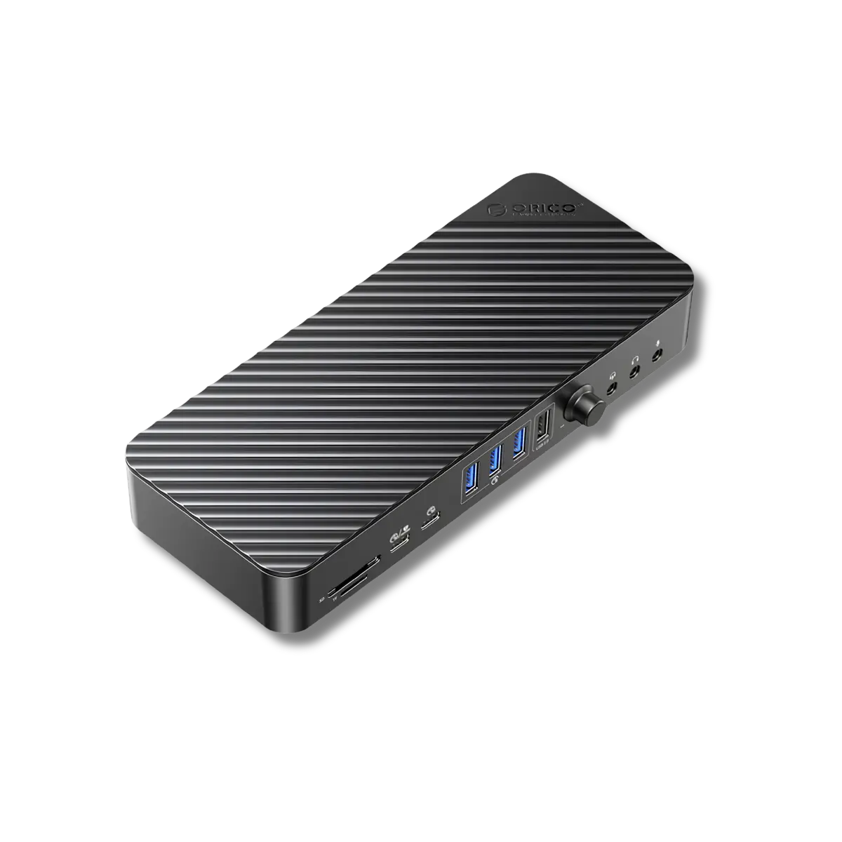 ORICO DKA20‑V1 20‑in‑1 USB‑C Docking Station 10Gbps Triple Display 4K@60Hz PD 60W - متجر TT Tab للتقنيات الحديثة