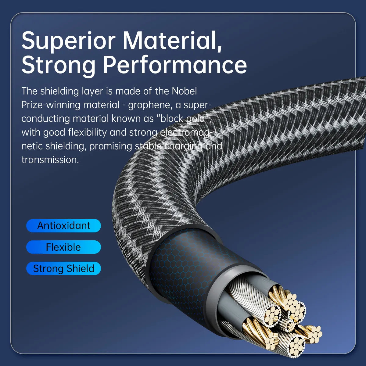 Orico ACC40-15 USB-C 2-in-1 40Gbps Data Cable - متجر TT Tab للتقنيات الحديثة