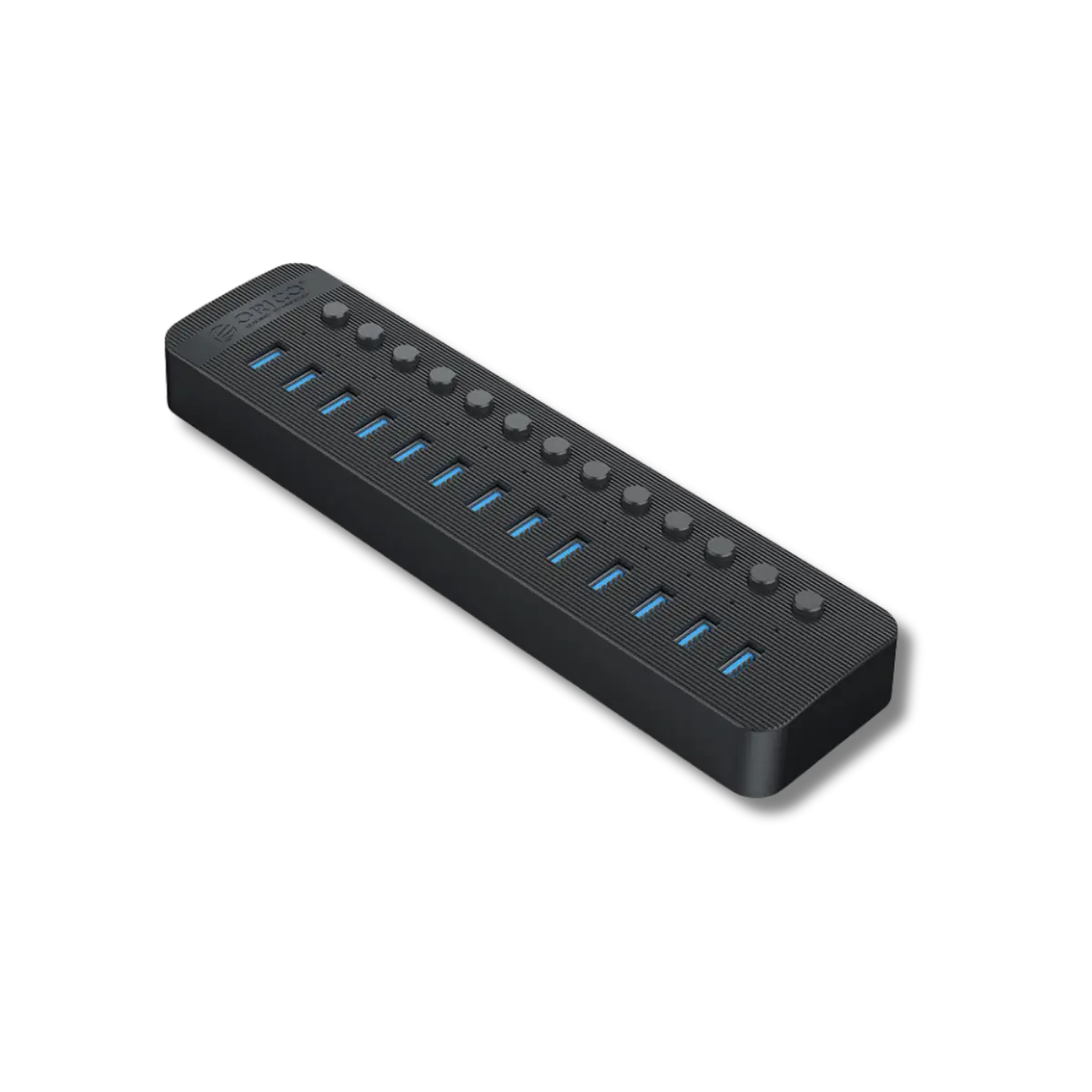 Orico CT2U3-13AB-BK-BP USB HUB 13 Port 3.0 with Individual On/Off Switches - للتقنيات الحديثة TT TAB متجر