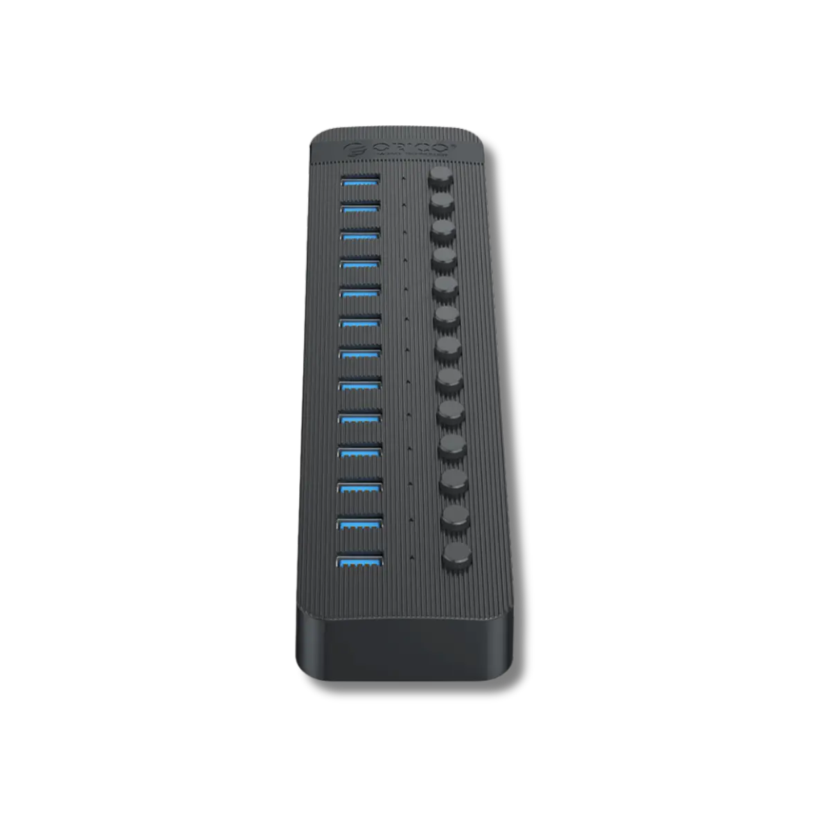 Orico CT2U3-13AB-BK-BP USB HUB 13 Port 3.0 with Individual On/Off Switches - للتقنيات الحديثة TT TAB متجر