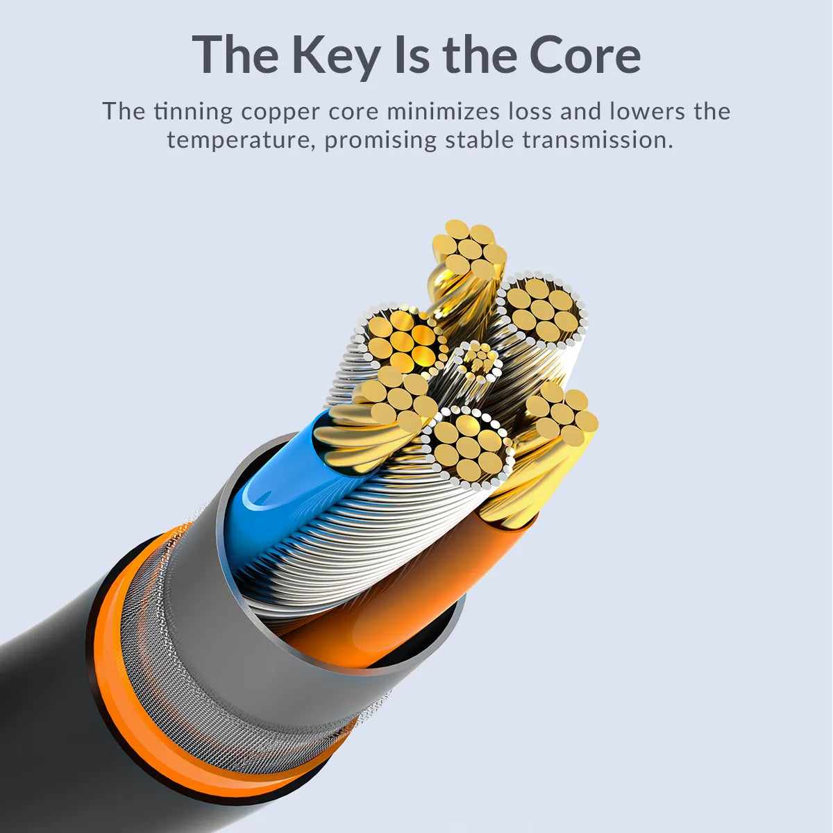 Orico CY32-10 USB-C 3.2 Gen2x2 20Gbps Extension Data Cable - متجر TT Tab للتقنيات الحديثة