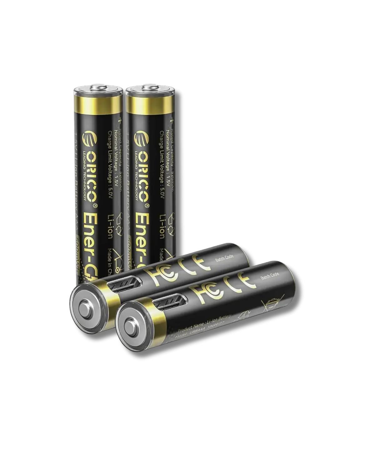 Orico EG7C Ener-G Li-ion AAA Rechargeable Battery 4-Pack - متجر TT Tab للتقنيات الحديثة