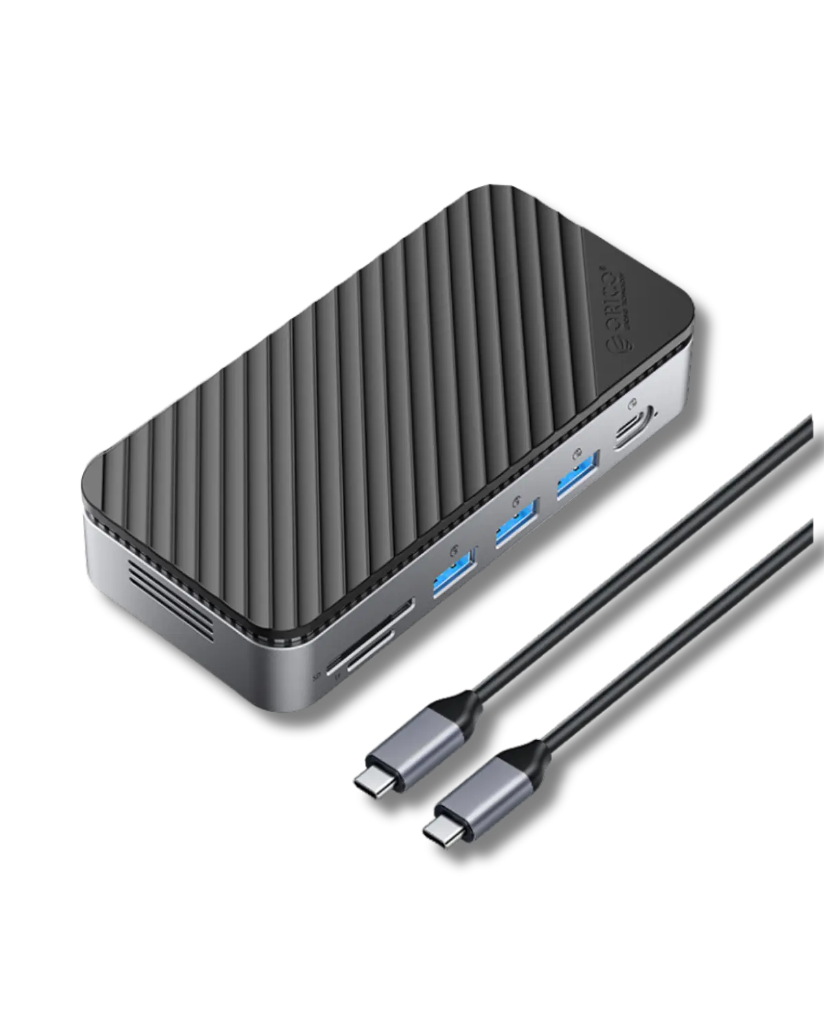 Orico M2P11 12-in-1 Docking Station Support 8K@30Hz with M.2 NVMe/SATA SSD Enclosure - متجر TT Tab للتقنيات الحديثة