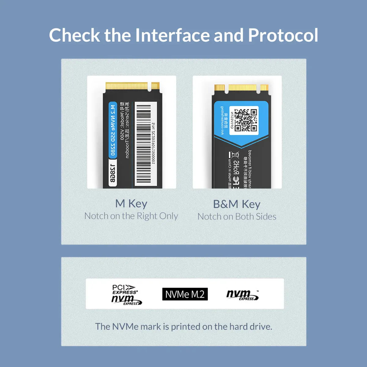 Orico M2P2-C3-C NVMe Enclosure support Clone - متجر TT Tab للتقنيات الحديثة