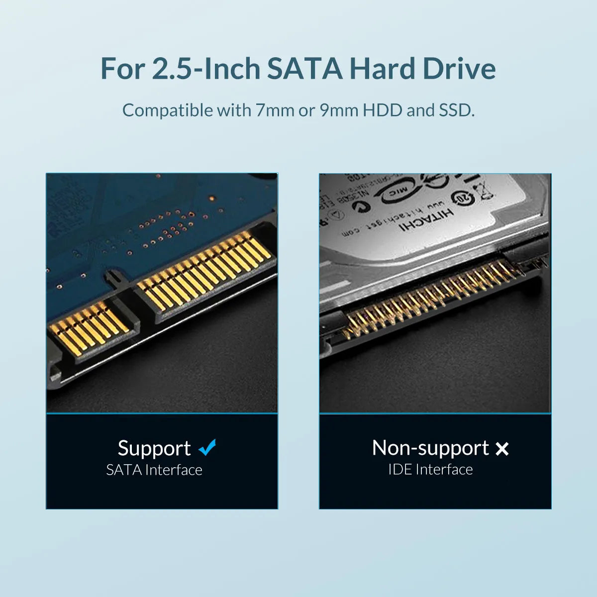 Orico M95SS Caddy 9.5mm Laptop Hard Drive Caddy for Optical Drive - للتقنيات الحديثة TT TAB متجر