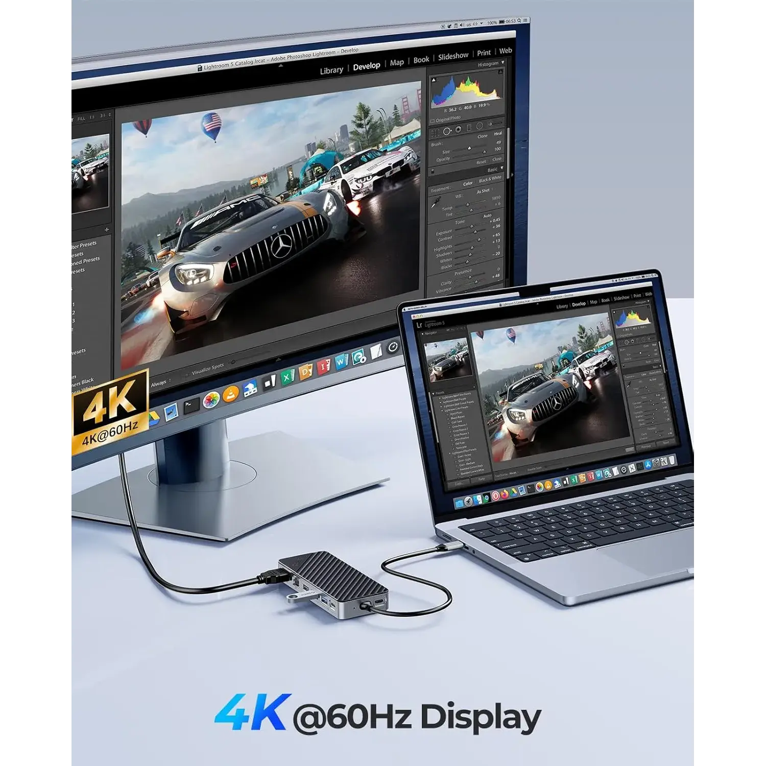Orico OM28PR-G2 8-in-1 Docking Station with M.2 NVMe/NGFF Enclosure - متجر TT Tab للتقنيات الحديثة