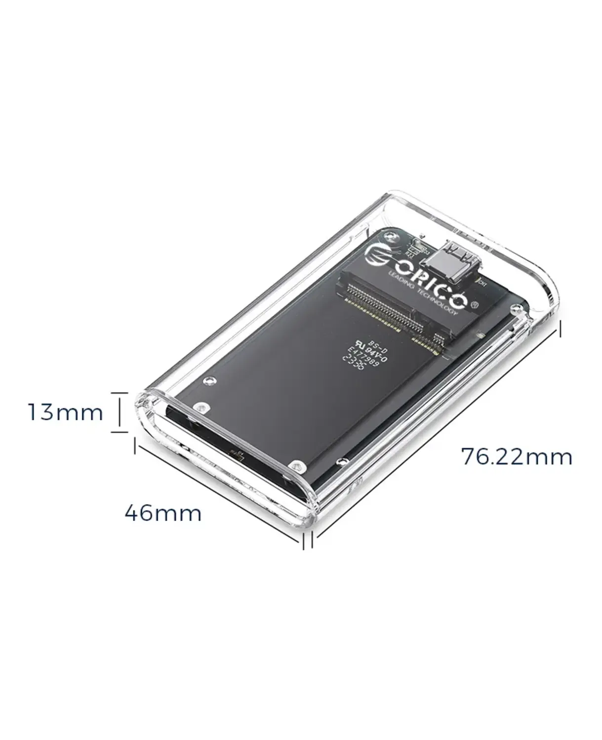 Orico TC10-MS mSATA SSD Enclosure - للتقنيات الحديثة TT TAB متجر