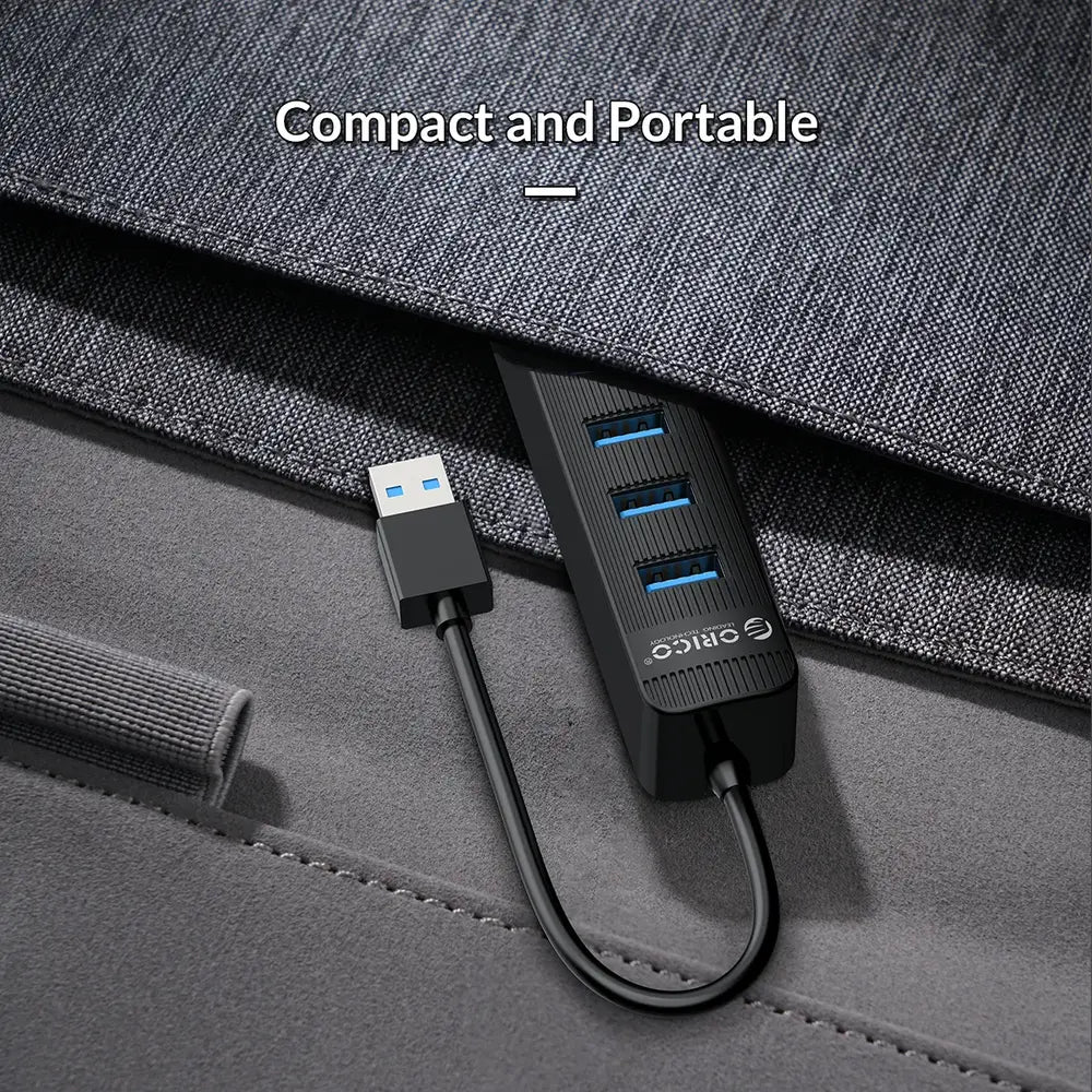 Orico TWU3-3AST 3-Port USB3.0 HUB with Card Reader - متجر TT Tab للتقنيات الحديثة