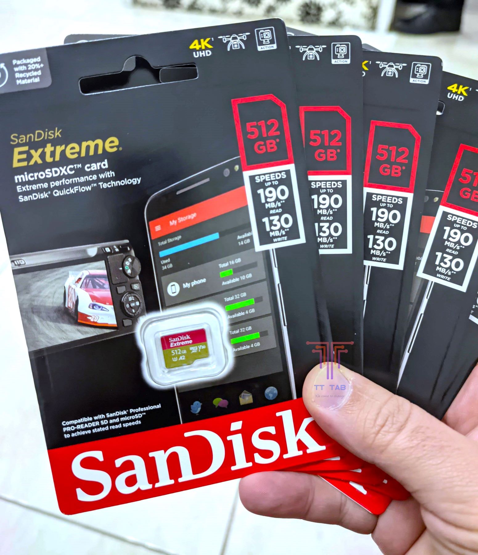 SanDisk Extreme Micro SDXC 190MB/s