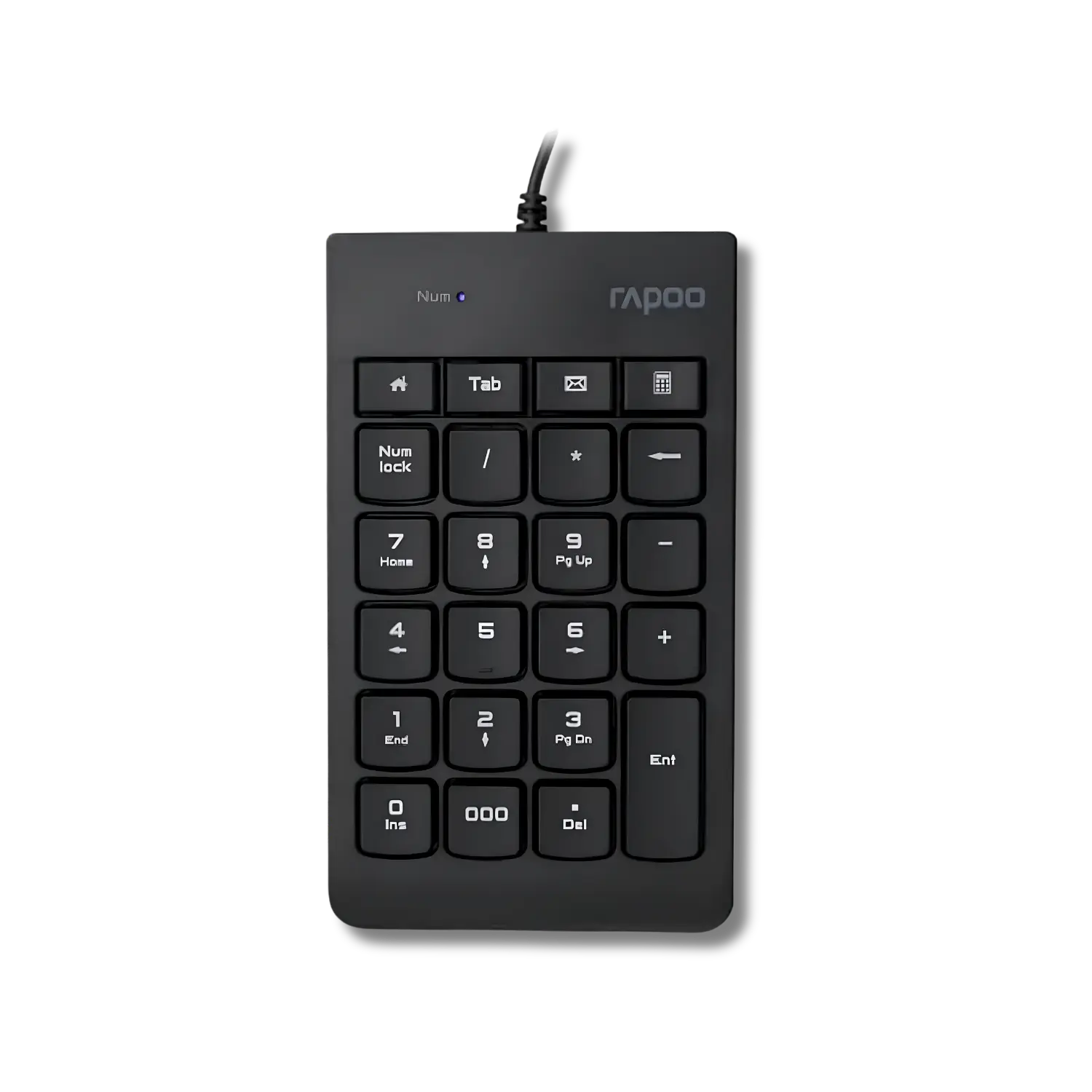 Rapoo K10 Wired Numeric Keypad - متجر TT Tab للتقنيات الحديثة