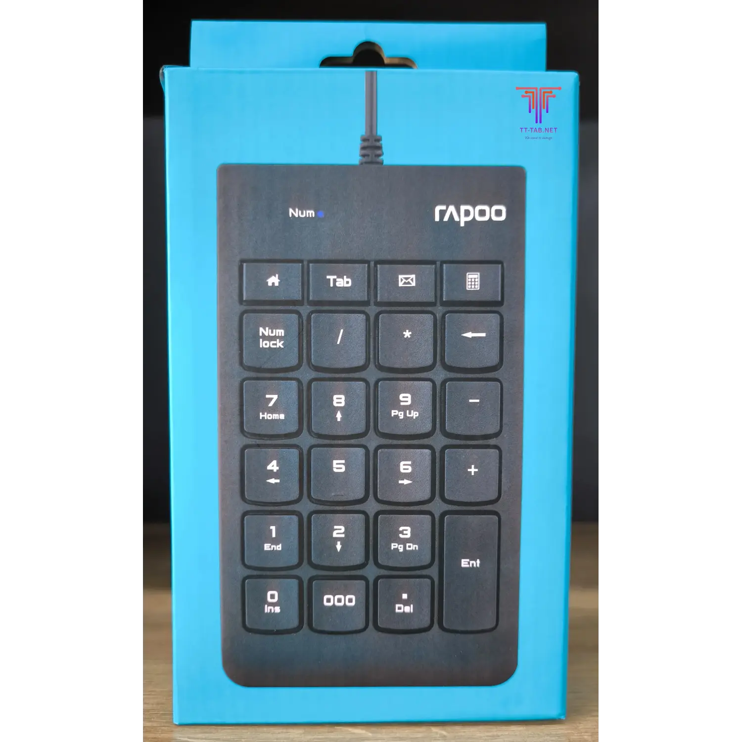 Rapoo K10 Wired Numeric Keypad - متجر TT Tab للتقنيات الحديثة