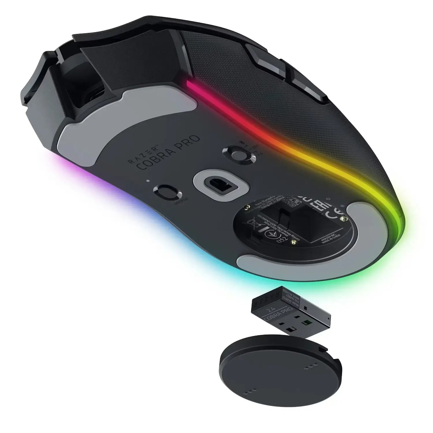 Razer Cobra Pro Tri-Mode Connection Wireless Gaming Mouse with 30K Optical Sensor - متجر TT Tab للتقنيات الحديثة