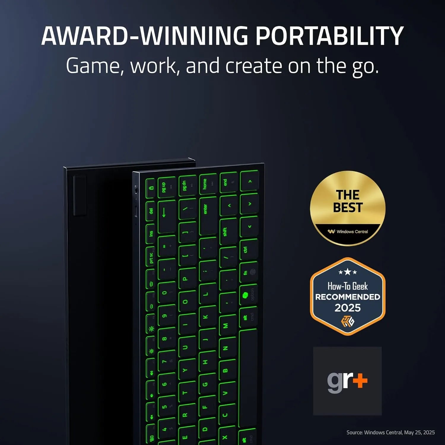 Razer Joro Portable Bluetooth Multi-Pairing & Wired Gaming Keyboard with AI-Hotkey - متجر TT Tab للتقنيات الحديثة
