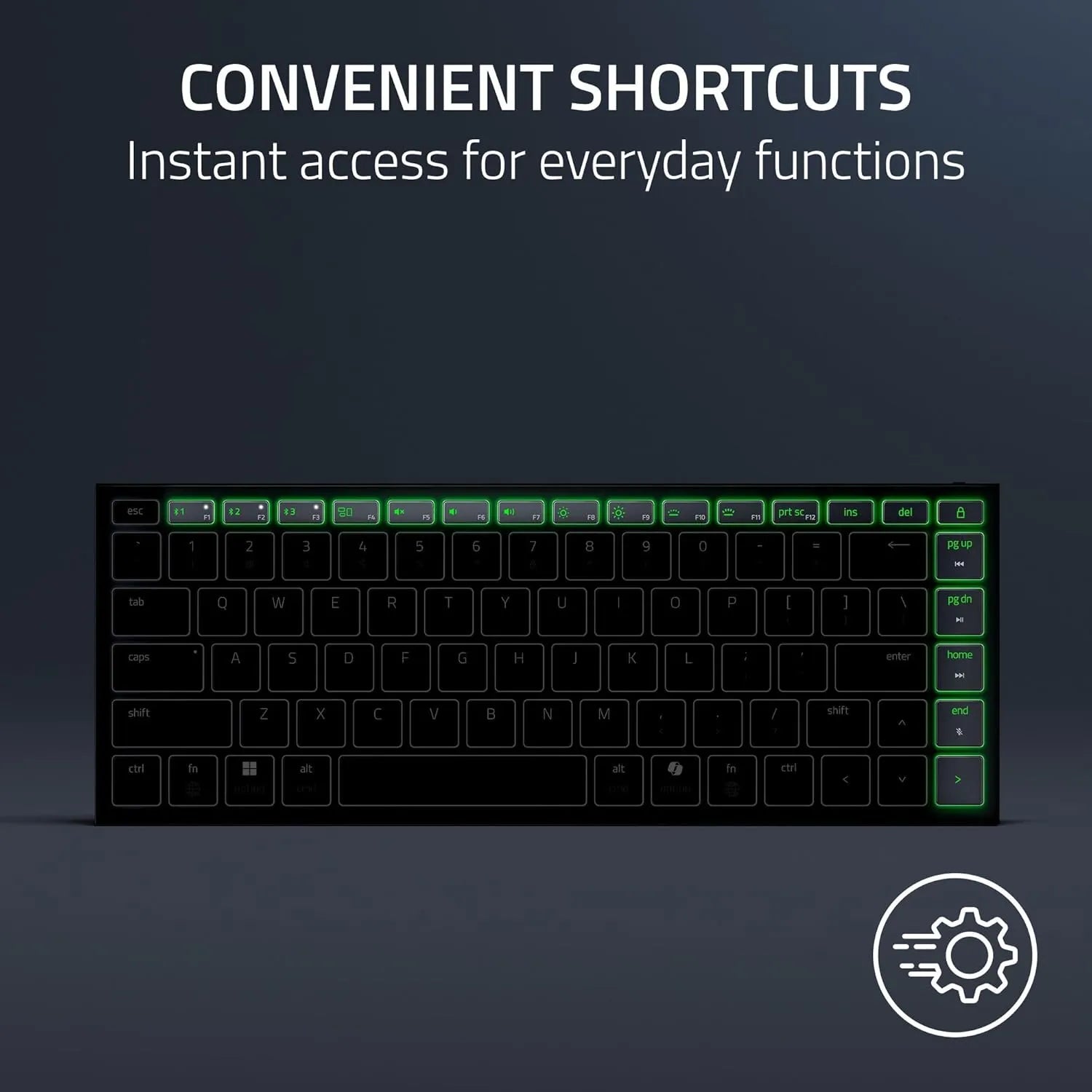 Razer Joro Portable Bluetooth Multi-Pairing & Wired Gaming Keyboard with AI-Hotkey - متجر TT Tab للتقنيات الحديثة