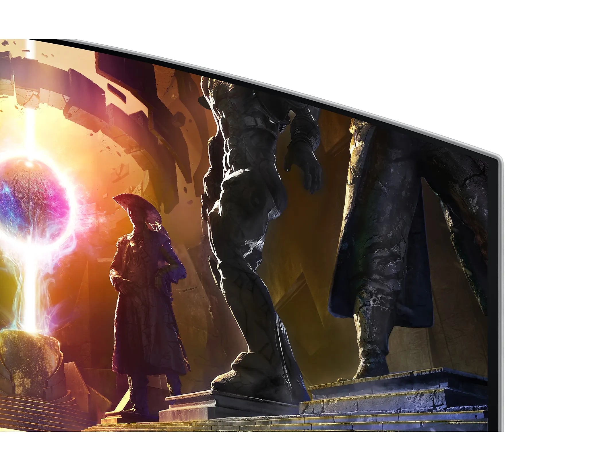 Samsung Odyssey OLED G8 Smart Curved Ultra Wide QHD 175Hz 0.03ms HDR10+ Gaming - للتقنيات الحديثة TT TAB متجر