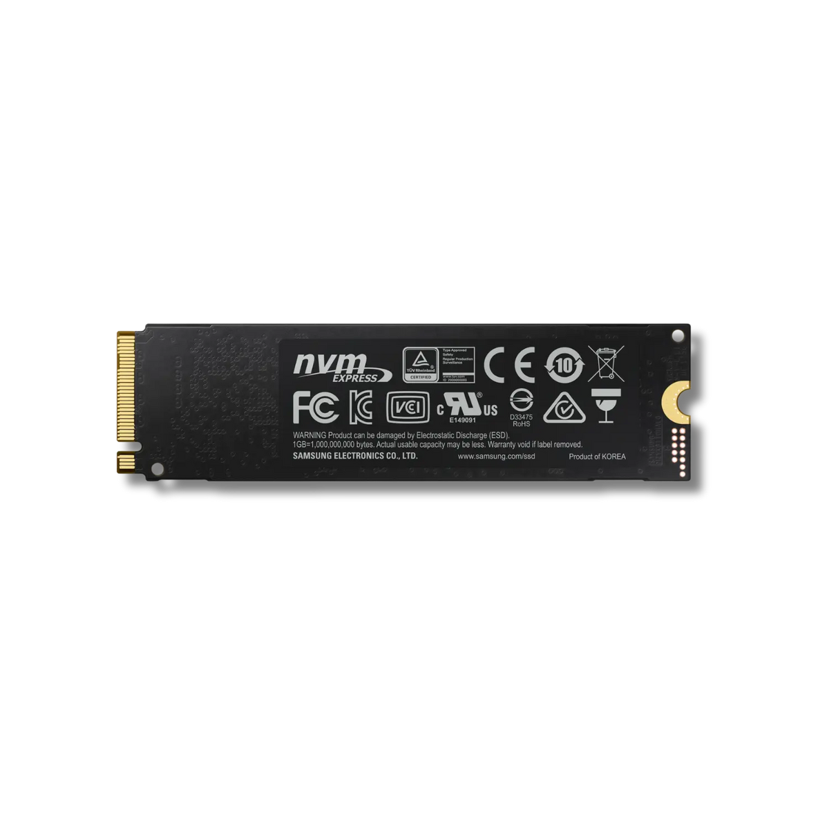 Samsung 970 Pro 512GB SSD NVMe Gen3 MLC - للتقنيات الحديثة TT TAB متجر