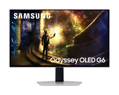Samsung Odyssey OLED G6 27 QHD 240Hz 0.03ms HDR10+ Gaming, Gaming Monitor