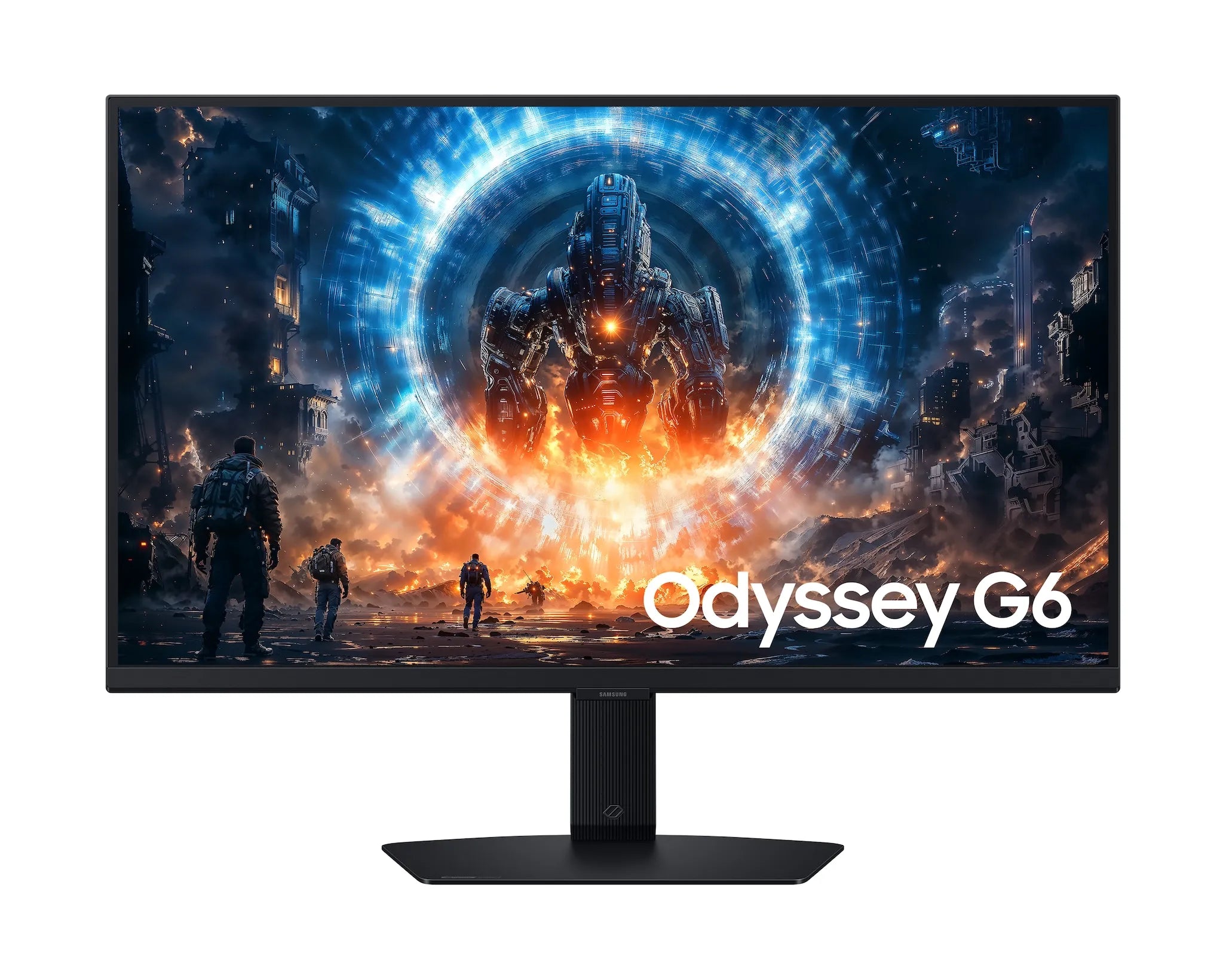Samsung Odyssey G6 QHD IPS 1ms 350ms AMD FreeSync Premium NVIDIA G-Sync Compatible - متجر TT Tab للتقنيات الحديثة