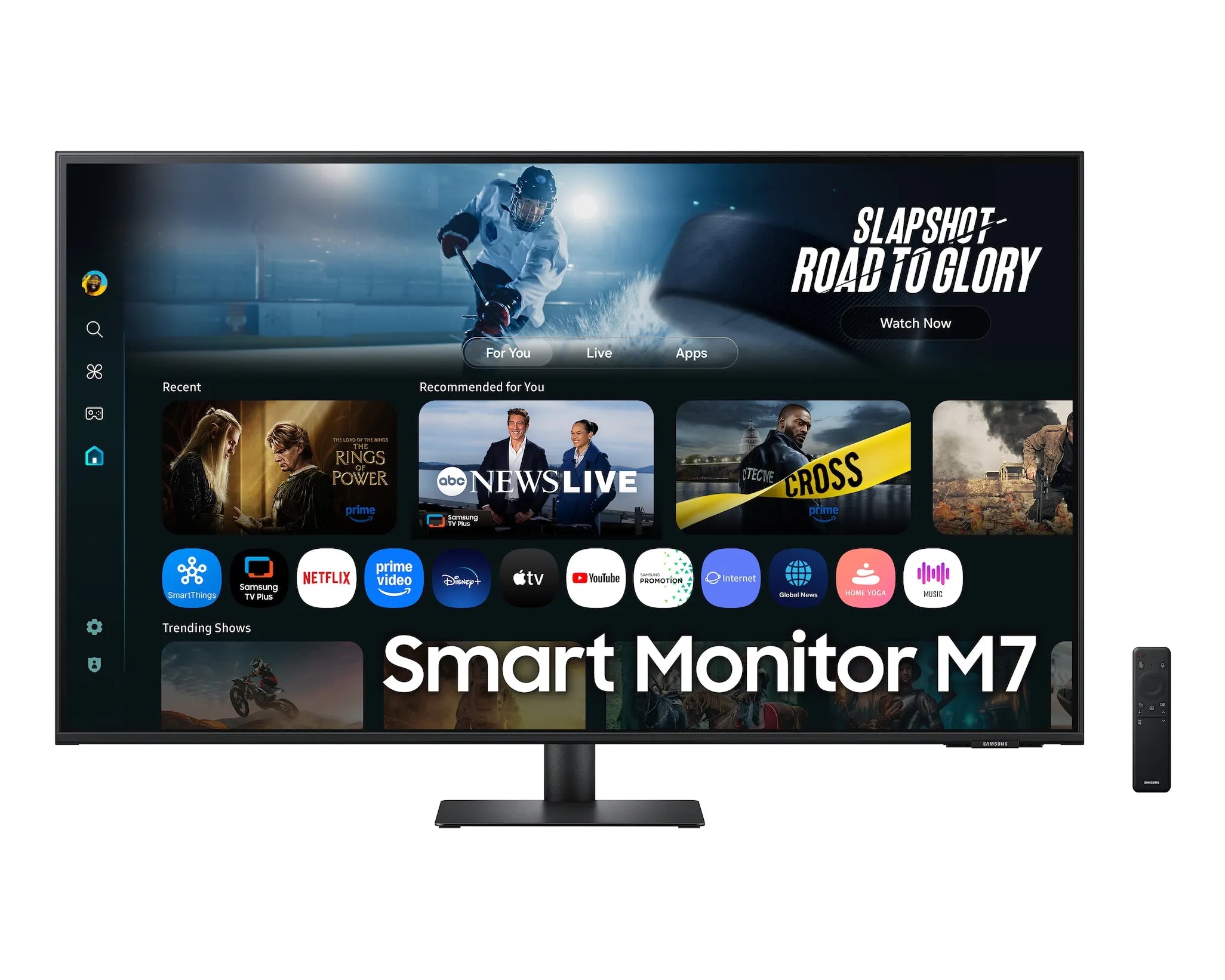 Samsung FM702 Smart Monitor M7 4K 60Hz AI Features, with USB Type C - متجر TT Tab للتقنيات الحديثة