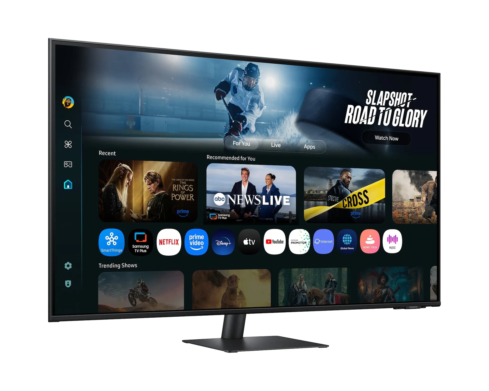 Samsung FM702 Smart Monitor M7 4K 60Hz AI Features, with USB Type C - متجر TT Tab للتقنيات الحديثة