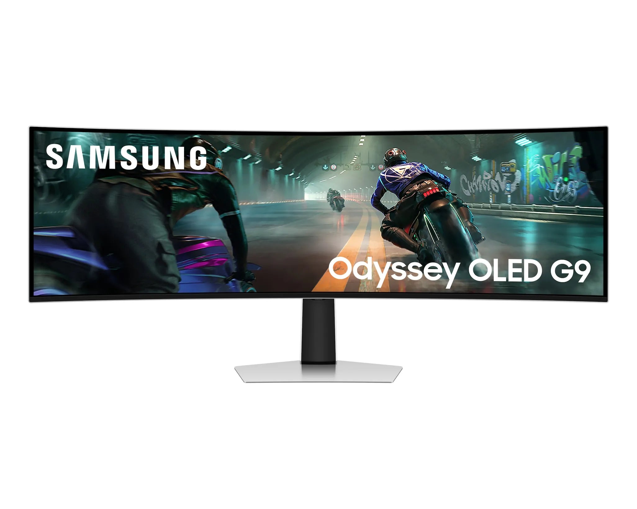 Samsung Odyssey OLED G9 Curved DQHD 144Hz 0.03ms AMD FreeSync Premium Pro NVIDIA G-Sync Compatible - متجر TT Tab للتقنيات الحديثة