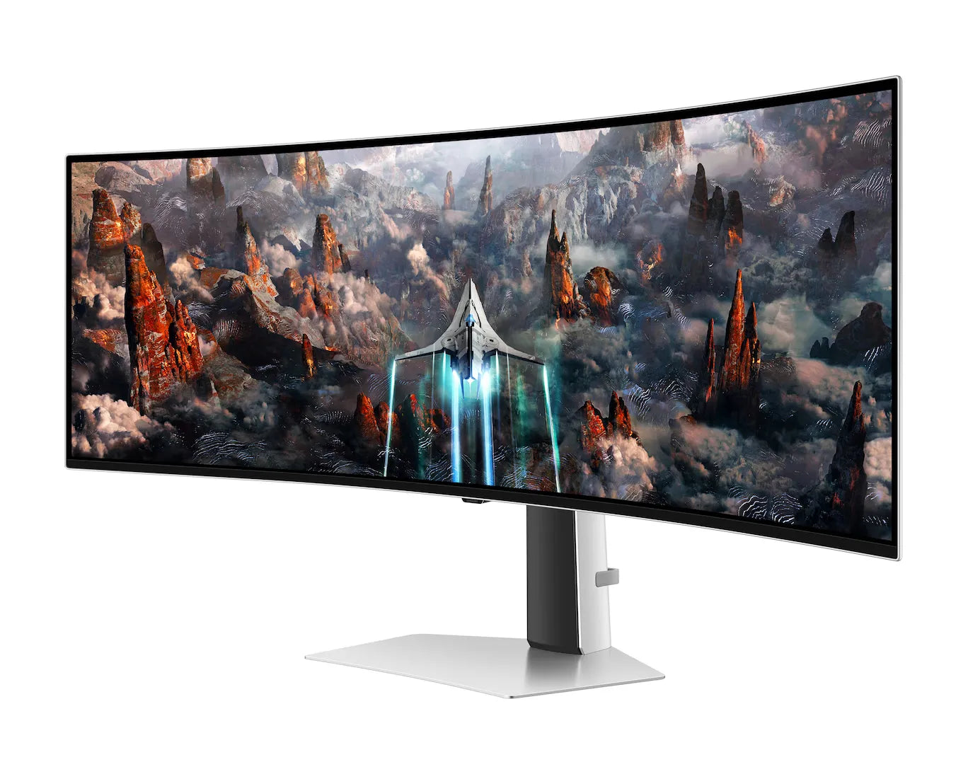 Samsung Odyssey OLED G9 Ultra Dual QHD 0.03ms 240Hz Curved HDR 400 Gaming Monitor - متجر TT Tab للتقنيات الحديثة