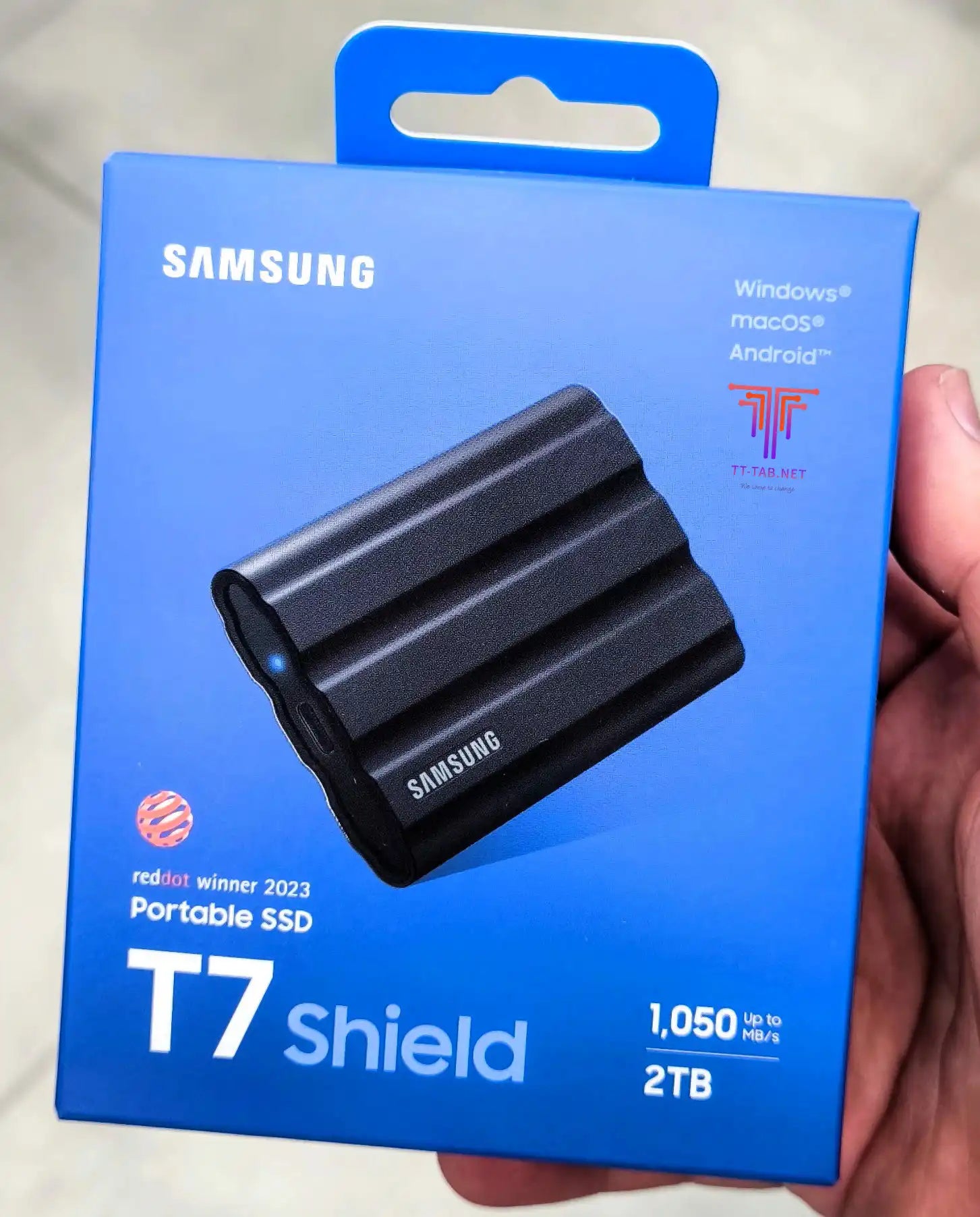 Samsung T7 Shield External SSD - للتقنيات الحديثة TT TAB متجر
