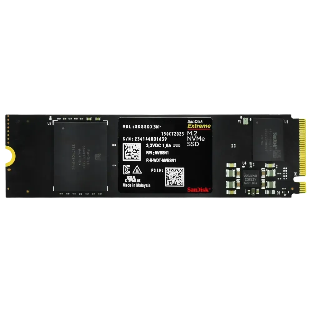 SanDisk Extreme M.2 NVMe SSD Gen4 - متجر TT Tab للتقنيات الحديثة
