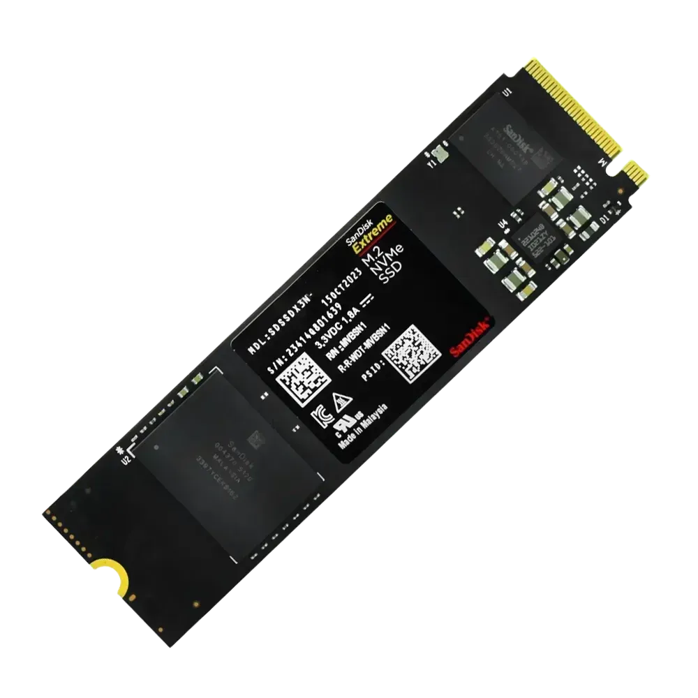 SanDisk Extreme M.2 NVMe SSD Gen4 - متجر TT Tab للتقنيات الحديثة