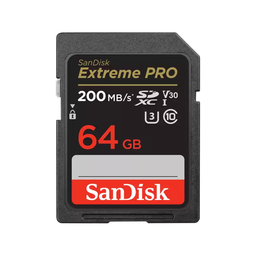 SanDisk Extreme Pro SDXC Card 200MB/s - للتقنيات الحديثة TT TAB متجر