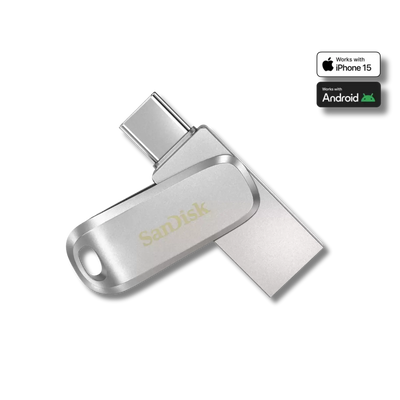 SanDisk Ultra Dual Drive Luxe Type-C + Type-A 400MB/s