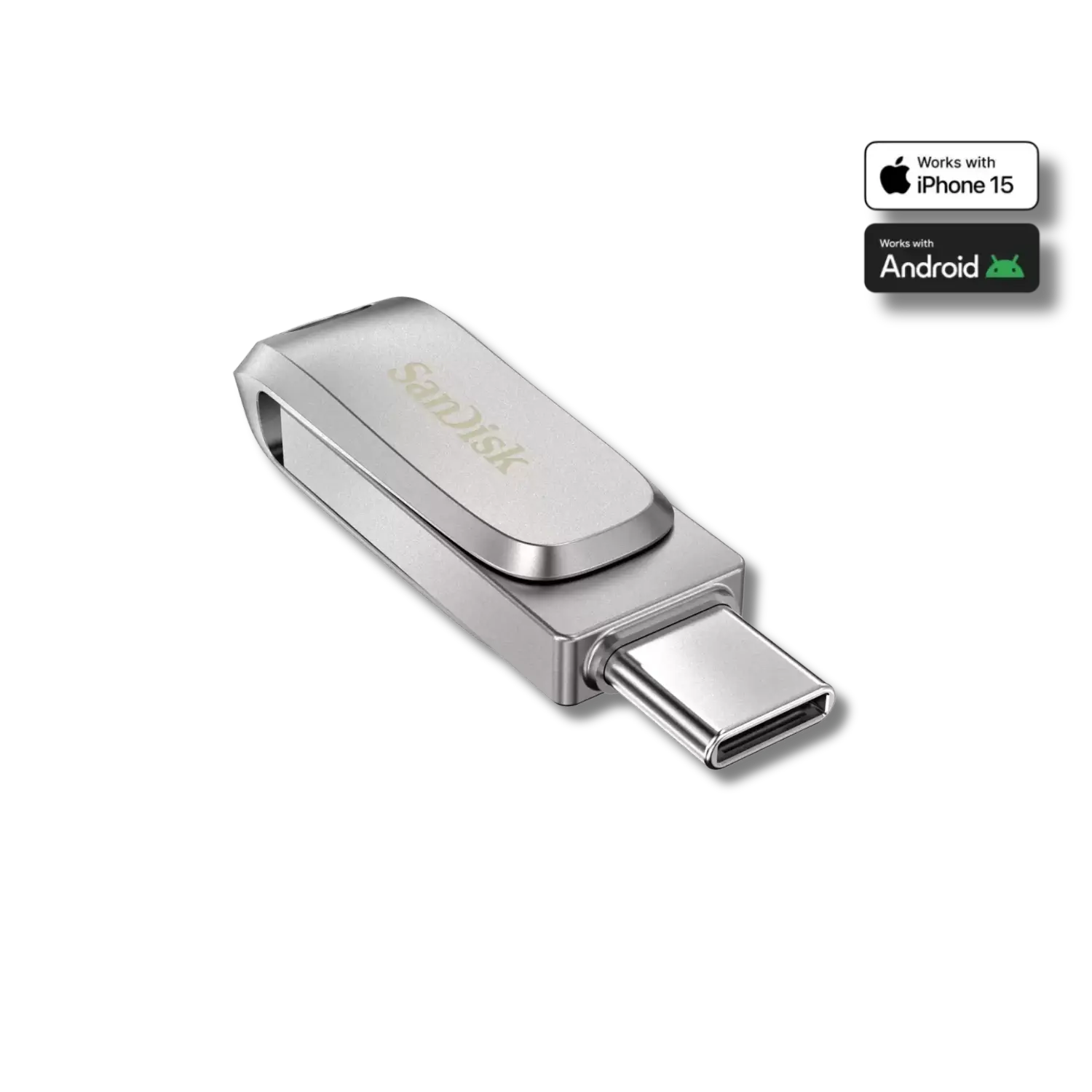 SanDisk Ultra Dual Drive Luxe Type-C + Type-A 400MB/s - للتقنيات الحديثة TT TAB متجر