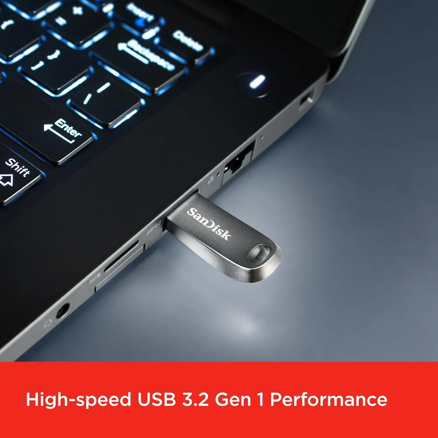 SanDisk Ultra Luxe USB Type-A Flash Drive Read up to 400MBps - متجر TT Tab للتقنيات الحديثة