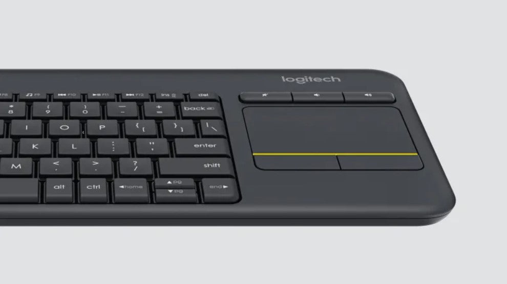 Logitech K400 Plus Wireless Touch Keyboard