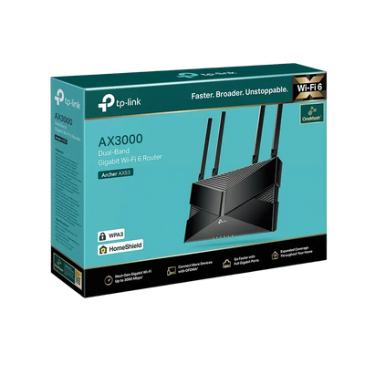 TP-Link Archer AX53 AX3000 Dual Band Gigabit Wi-Fi 6 Router